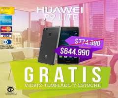 Huawei P9 lite 4g ,GRATIS Estuche y Vidrio templado ,Nuevos, Sellado,Libre,Garantía,Factura.