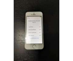 Iphone 5s  Blanco  16 Gb  Ok Huella  Libre Icloud E Imei