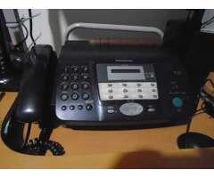 VENDO TELEFAX MARCA PANASONIC SE LO LLEVO A SU CASA
