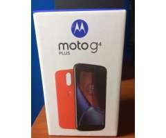 Moto G4 Plus NUEVOS CAJA SELLADA 1 Año Garantía NEGRO 32 Gb Camara 16mpx Huella 4g