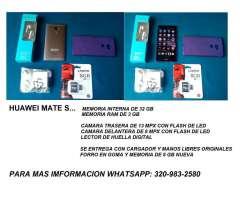 OFERTA HUAWEI MATE S 32 GB Y 3 EN RAM