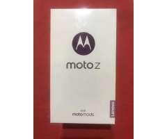 Moto Z Motorola en su caja sellado