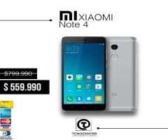 Xiaomi Redmi note 4 32gb 4g Lte,GRATIS Vidrio templado,Nuevo,Libre,Factura, sellados, originales