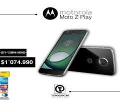 Motorola moto Z play 32gb 4g lte,Nuevos, Sellado,Libre,Garantía,Factura. s7,s6.