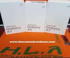 Samsung Galaxy A5 2017 y A7 2017 32gb 4g Nuevos Factura Garantía Domicilio Sin Costo HLACOMUN