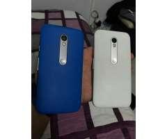 Moto G3 Negro Y Blanco Perfecto Estado