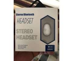 Mini Auricular Stereo Bluethoo