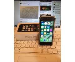 iPhone 5S 16Gb Perfecto Caja Libre Legal