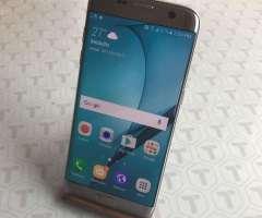 Oferta&#x21; Samsung Galaxy S7 Edge Silver Plateado, USADO Magnifico, Libre&#x21;&#x21;