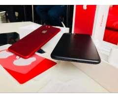 iPhone 7 Plus Rojo 128Gb Y Negro 256Gb
