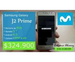 Solo en Movistar Samsung J2 Prime 324900