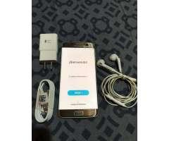 Samsung S7 Edge Fisurado con Sus Accesorios Y Factura..Imei Original...
