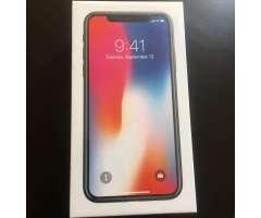 iPhone X de 256Gb Nuevos Garantia