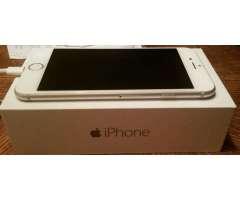 IPHONE 6 128gb COLOR SILVER EN PERFECTAS CONDICIONES