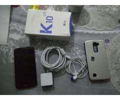 Lg K10negociableantichoque,microsd.