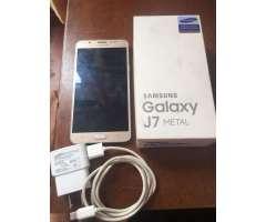Samsung J7 Metal Como Nuevo.caja Factura