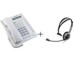 Telefono Panasonic Para Planta Kx T7730 Diadema Tca 430 100 Original Nuevo