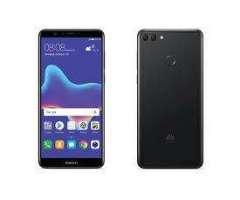 Celulares Nuevo Huawei Y9 2018 Negro garantía 1 Año