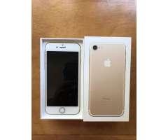 Iphone 7 Dorado 128 gb