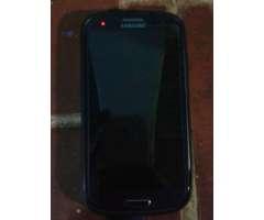 Samsung S3 Grande con Vidrio Y Estuche