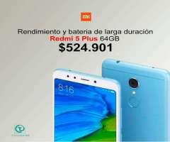 Xiaomi Redmi 5 Plus 64GB, TIENDA FÍSICA INCLUYE ESTUCHE VIDRIO TEMPLADO ,nuevo, sellado,...