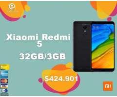 Xiaomi Redmi 5 32GB, TIENDA FÍSICA INCLUYE ESTUCHE ,nuevo, sellado, factura de compra,ga...