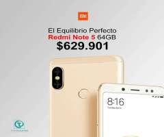 Xiaomi Note 5 4gb 64gb TIENDA FÍSICA VIDRIO TEMPLADO Y ESTUCHE,nuevo, homologado, sellad...