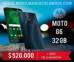 Motorola Moto G6 32GB Azul Indigo Garantia de 1 año
