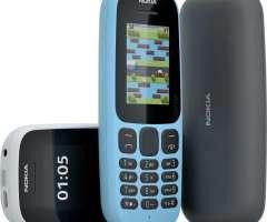CELULAR SENCILLO NOKIA 105 VERSION 2017 TOTALMENTE NUEVO TOTALMENTE ORIGINAL