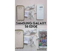 samsung galaxy S6 EDGE libre factura accesorios venta cambio
