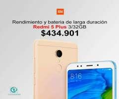 Xiaomi Redmi 5 Plus 32GB&#x2f;64GB, TIENDA FÍSICA GRATIS Estuche Vidrio Templ,nuevo, sel...