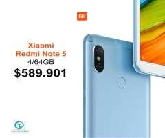 Xiaomi Note 5 4gb 64gb GARANTÍA, TIENDA FÍSICA VIDRIO TEMPLADO Y ESTUCHE,nuevo. H...