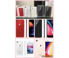 IPHONE 8 64 GB NUEVOS ORIGINALES ROJO GOLD SILVER NEGRO