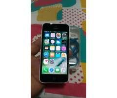 Remato iPhone 5c Blanco de 16 Gb en Caja
