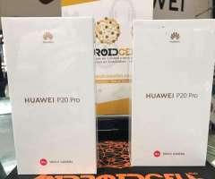 Huawei P20 Pro 128Gb nuevos con factura para registro, domicilio sin costo en Bogota, disponibl...