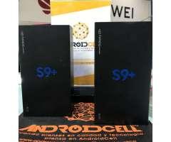 Samsung Galaxy S9 PLUS 64Gb nuevos con factura para registro domicilio sin costo en Bogota disp...