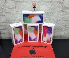 Iphone X 64Gb nuevos sellados originales con factura obsequio silicon case envíos a nive...