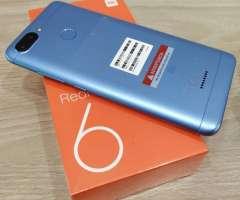 Celular Xiaomi Redmi 6 4GB RAM 64GB ROM Doble Cámara 12MP&#x2f;5MP