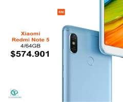 Xiaomi Redmi Note 5 64GB, GARANTÍA, Tienda Física, Incluye Vidrio Templado, Sella...