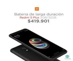 Xiaomi Redmi 5 Plus 32GB, TIENDA FÍSICA GRATIS Estuche Vidrio Templ,nuevo, sellado, fact...