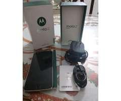 Moto Z Play Completo Caja, Factura Y Accesorios