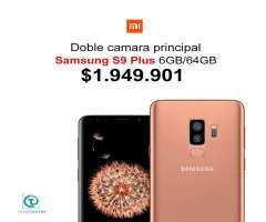 Samsung S9 plus 6GB&#x2f;64GB TIENDA FÍSICA, ESTUCHE y PROTECTOR ,Nuevos,Libres,Garant&i...