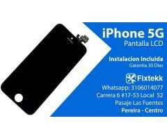Pantalla LCD Display iPhone 5G INSTALADA FIXTEKK