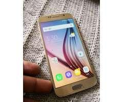 Samsung S6 Dorado Como Nuevo