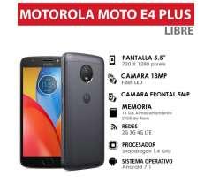Gangazo Moto E4 Plus con Huella Grande