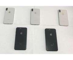 iPhone 8 y 8 Plus 64gb X 64gb y X 256gb Perfectos con Factura
