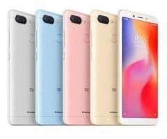 TSE XIAOMI REDMI 6 32&#x2f;64GB NUEVOS SELLADOS LIBRES GARANTIA.