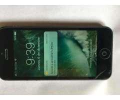Iphone 5 16 gigas Negro