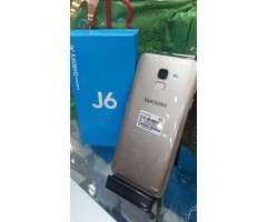 Samsung j6 2018 de 32gb nuevos garantía y factura