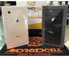 iPhone 8 64Gb nuevos con factura para registro, domicilio sin costo disponible para entrega inm...